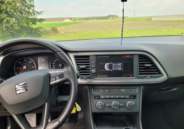 Seat Leon cena 52500 przebieg: 104638, rok produkcji 2018 z Wschowa małe 121